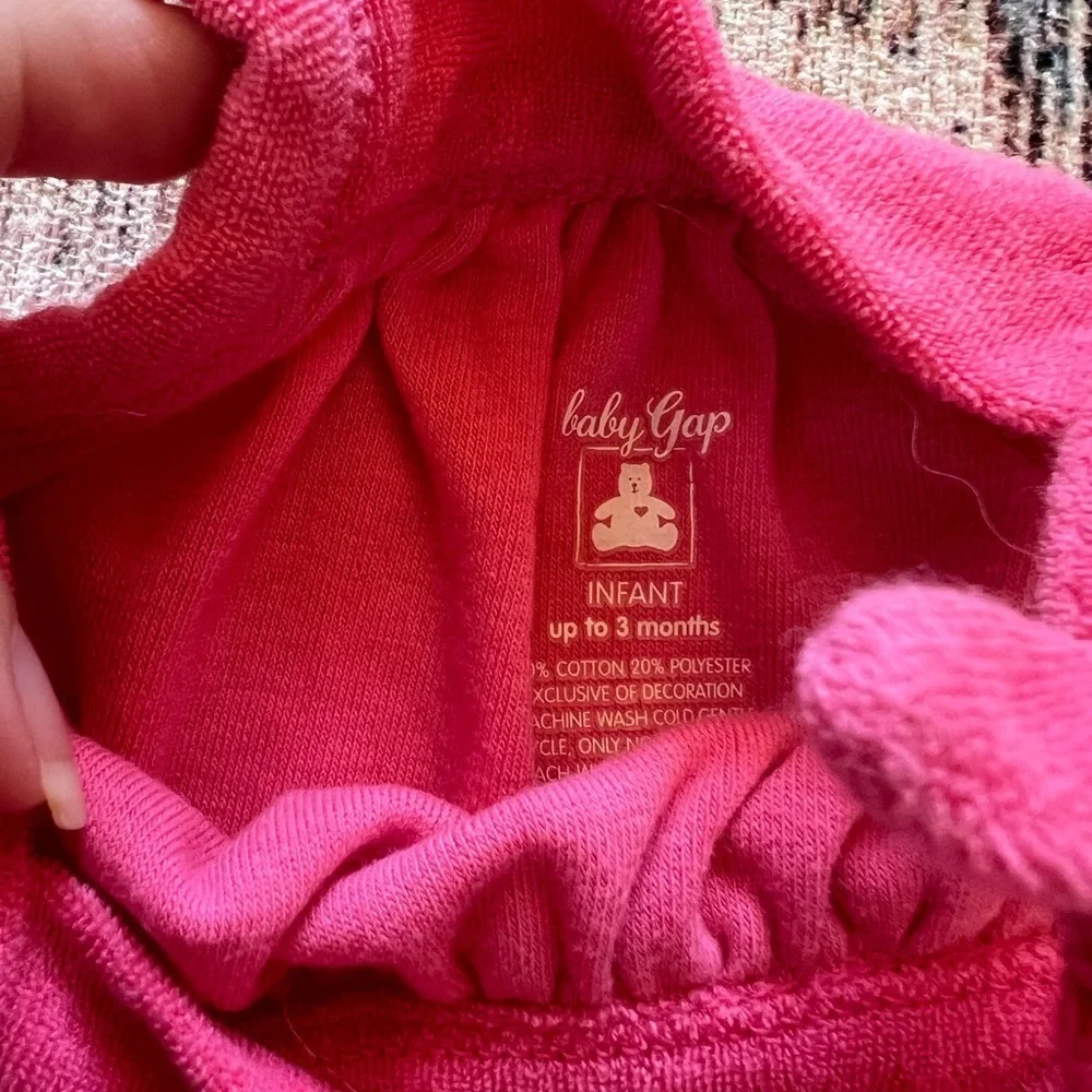 GAP Pink Jumpsuit Romper One Piece - Picture 3 of 3